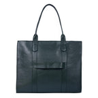 Lino Perros Womens Deep Green Tote Bag