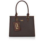 Lavie Luxe Women's Monogram Quad26 Large Tote Handbag | Tote Bag For Work | Ladies purse | Stylish Shoulder Bag | Gift For Women