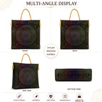 Manekash Ladies Handbag for Women | Brocade Silk Banarasi Bag