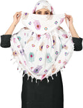 VASTTRAM Women's Soft Stylish Reyon Cotton Scarf Cum Mask Usable for Summer & Winter Driver Anti Pollution Full Face Cover With UV Sun Rays Protection