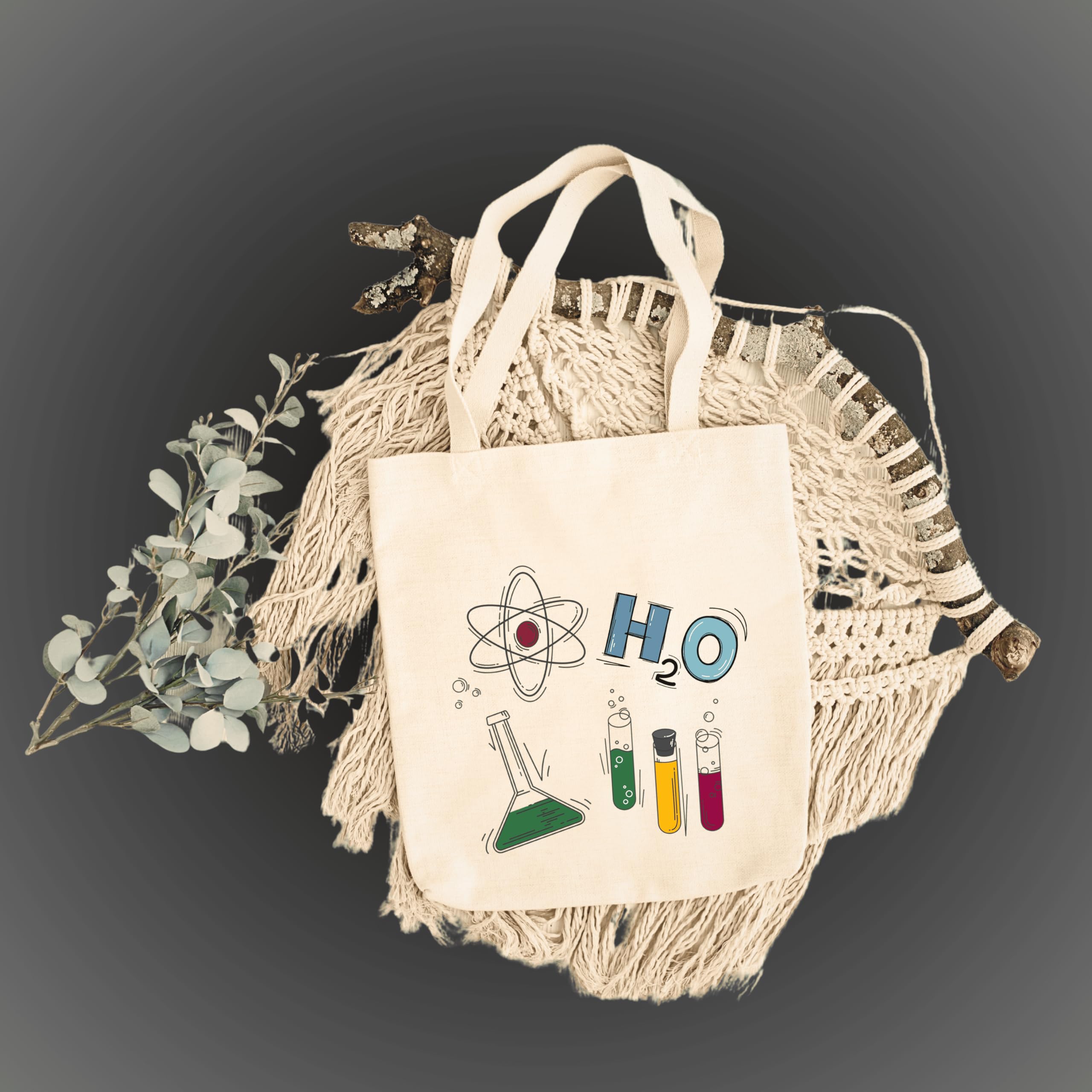 snapiq COTTON 350 GSM Canvas Tote Bag for Women and Girls Thick Fabric with Zipper (Beige, H2O)