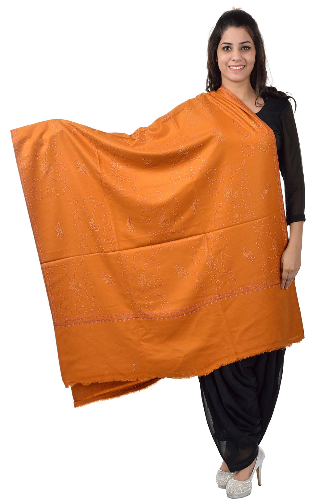 JAPROZ Women's Shawl (Yellow)