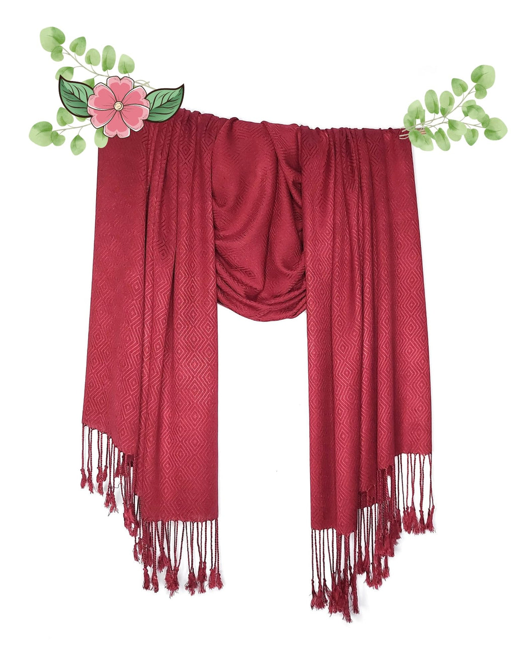 Chandwasia scarves, Viscose Doby Weaving Fabric stole & Shawl || Scarf STOLE for Girls/Ladies/Women/Men for Summer & Winters_STOLE_Sep_06_D15