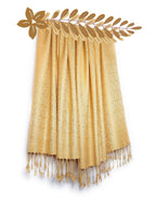 Chandwasia Viscose Scarf Stole & Shawl | Soft Lightweight Fabric | Stylish Scarves for Girls, Ladies, Women & Men | Suitable for Summer and Winter Wear - 28x72 Inches, Cream