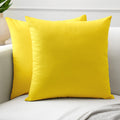 Encasa XO Cushion Covers, No Inserts, Cotton Throw Pillow Cases