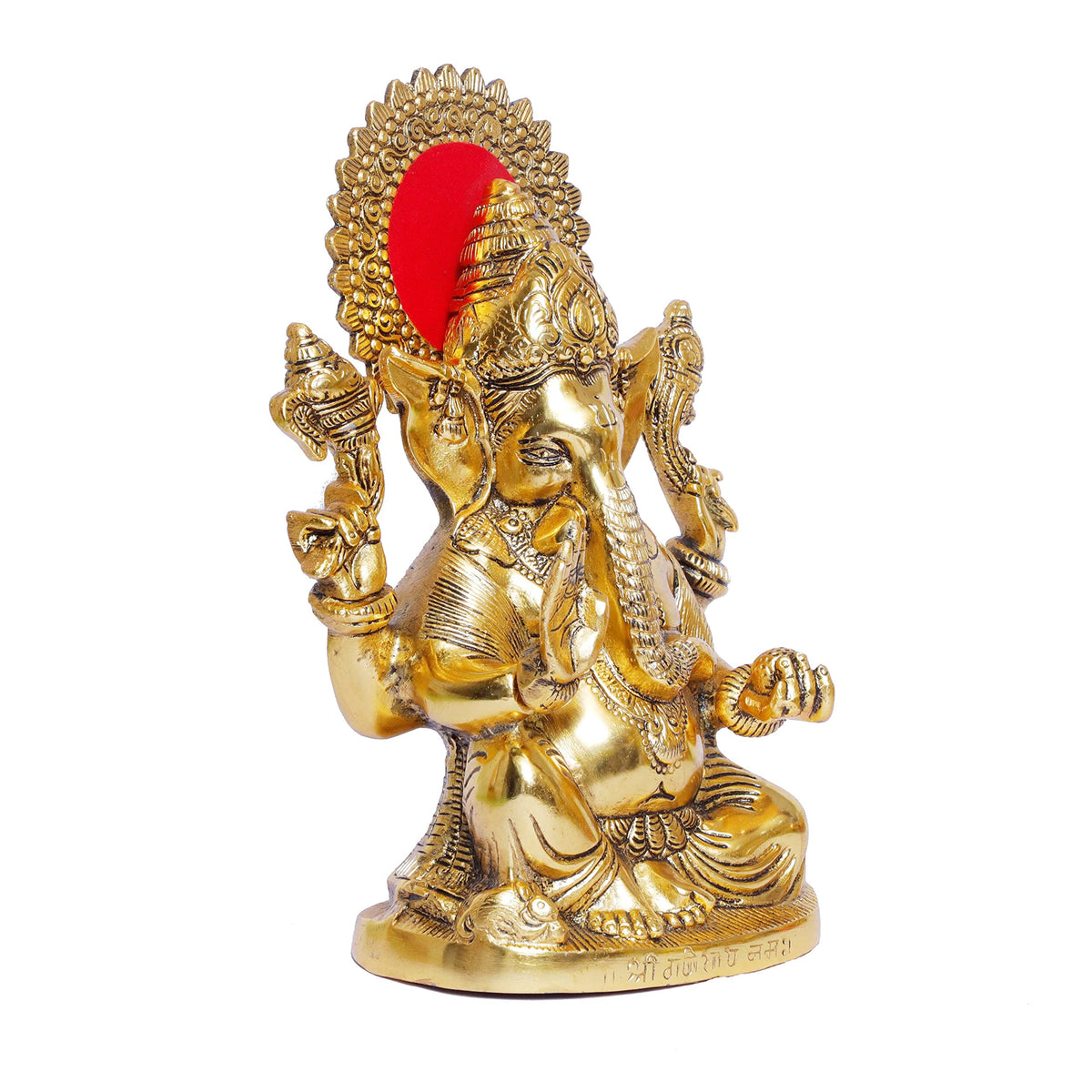 KridayKraft Ganesha Metal Statue/Murti for Pooja & Home,Office Décor,Ganesh Idol,Religious Decorative Showpiece & Gifting Article...