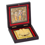 KUSHAL CREATIONS Charan Paduka Box | Religious Box | Pocket Temple (Ram Darbar)