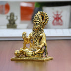 KridayKraft Hanuman ji Metal Statue,Bajrangbali Murti for Pooja & Decor Your Home,Office,Religious Idol Statue Gift Purpose,Table Showpiece Figurines,(Pack of 1 Hanuman Ji Murti) for Car Dashboard...