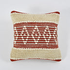 Furnistitchs Premium Decorative Throw Cushion Pillow Cover Boho Home Decor - Living Room Bedroom Couch Sofa Cushion Covers 16 inch x 16 inch (2, Maroon Kites)