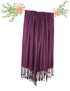 Chandwasia HANDWASIA Viscose Scarf Stole & Shawl | Batik Design For Travel Office Casual Daily Styling | Men Women Summer Winter Use | Wine Color | Viscose Fabric | Self Design Sent Randomly Style
