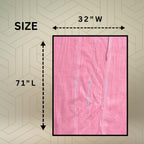 FAHABO Scarf Woman Voile Cotton Scarves with Rhinestone Embellishments | Hijab Scarf | Headscarf | Neck Scarf | Stoles | Wraps Size 71 L x 32 W (Cherry Pink)