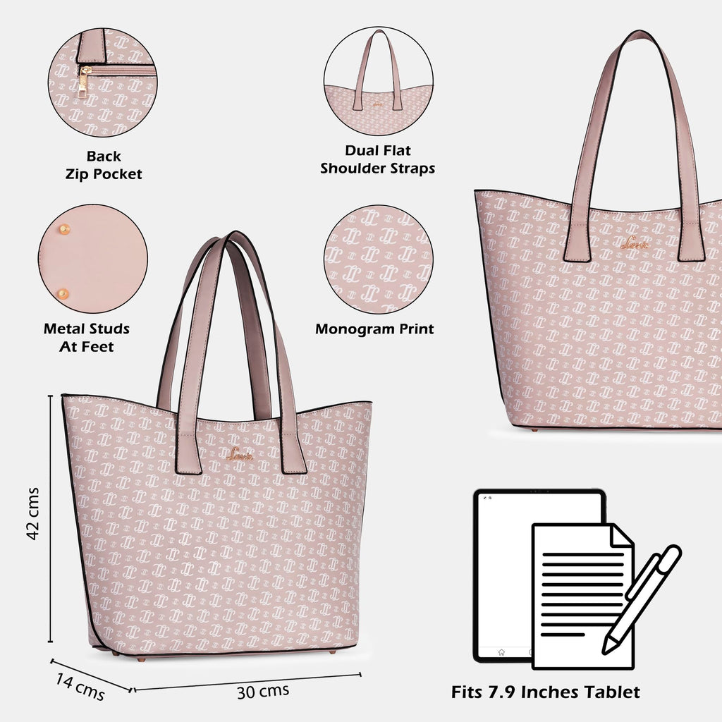 Lavie Women's Hailon Tote Handbag | Tote Bag for Work | Ladies Purse | Stylish Shoulder Bag | Gift for Women