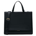 Miraggio Rebecca Tote Bag | Fits Upto 14 Inches Laptop With Adjustable & Detachable Strap | Office Tote Bag For Women Big Totes For Work & Travel (Black)