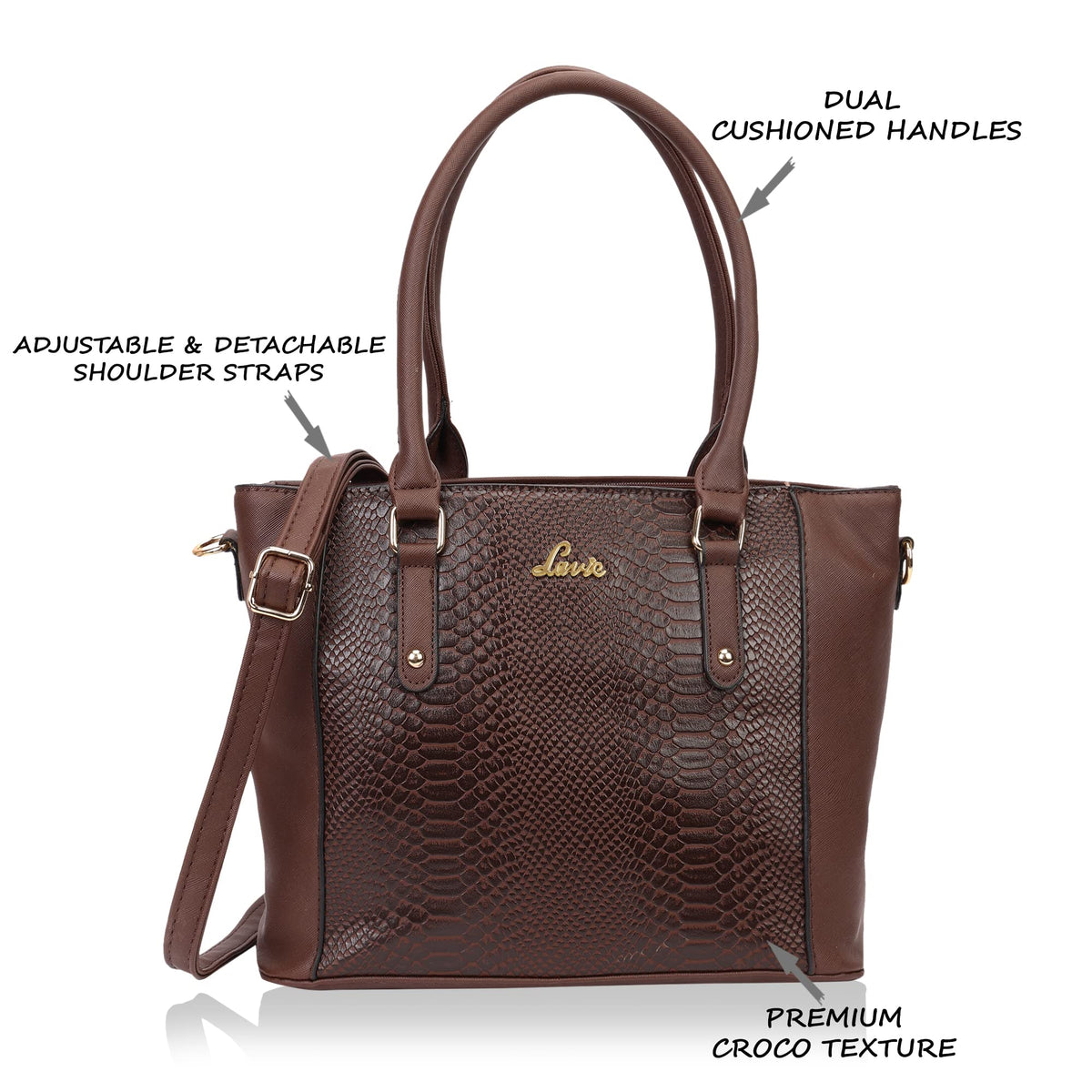 Lavie Women's Horse Tote Handbag for Women | Tote Bag For Work | Ladies purse | Stylish Shoulder Bag | Gift For Woman