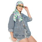 The Headscarves Premium Cotton Printed Headscarf for Women – Soft Chemo Headwear, Stylish Hijab Cap, Breathable Headwrap for Hair Loss, Modest Fashion Scarf & Cancer Turban