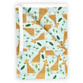 Divine Casa Pure Cotton Printed Single Dohar | 120 GSM | Soft & Lightweight Throw Blanket | Cozy & Breathable Bedding | All-Season Comfort | 210 x 140 CM, Water Blue Kafalo