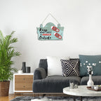 Artvibes Keep Your Shoes & Attitude Outside Printed Wooden Wall Hanging | Quotes Decor Item | Welcome Hanging For Door Entrance | Wall Poster | Door Hanging Art Items | Wall Art Print (WH_3708N)