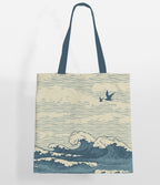 The Purple Tree Beach Dreams Tote Bag with Ocean Theme for Women - 1 Pc, Woman Tote Bag, Eco Friendly Tote Bags, Underwater Wonder Tote Bag, Gifts For Women