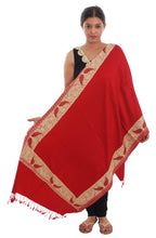 Japroz Women's Stole (red)