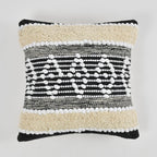 Furnistitchs Premium Decorative Throw Cushion Pillow Cover Boho Home Decor - Living Room Bedroom Couch Sofa Cushion Covers 16 inch x 16 inch (2, Black Kites)