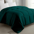MeckHome Culture MHC- 800 Series Quilted Comforter 300-GSM Microfiber Soft/Fluffy Hypoallergenic Comforter/Quilt/Dohar/Rajai for (90 x 100 Inches) Double Bed Comforter -Teal Kafalo