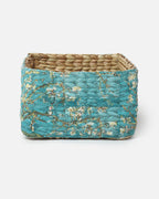 Seagrass Organizer Tray and Storage Basket for Fruits and Home Use