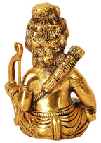 Prince home decor & gifts Lord bal ram ji with dhanush Gold Plated