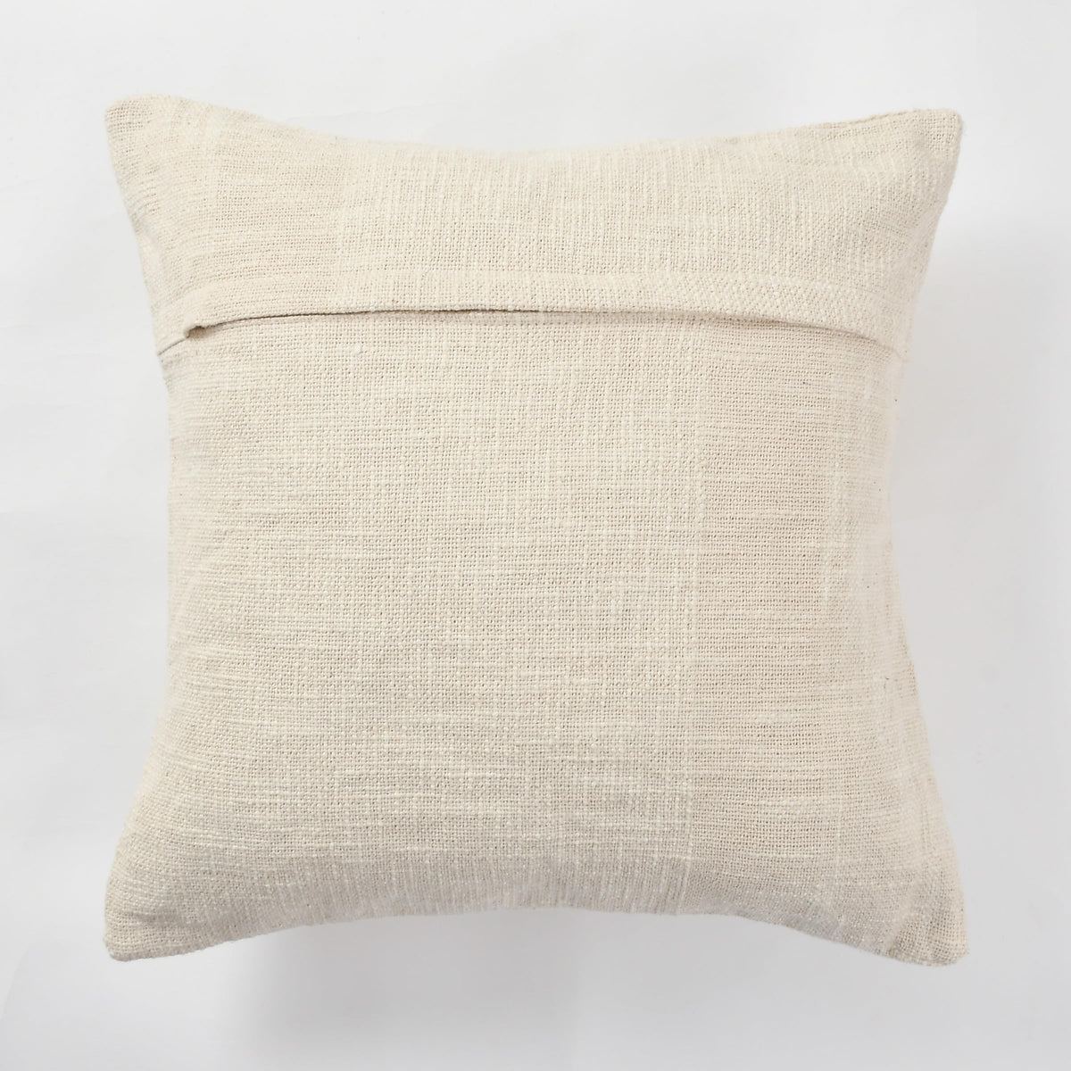 Furnistitchs Premium Decorative Throw Cushion Pillow Cover Boho Home Decor - Living Room Bedroom Couch Sofa Cushion Covers 16 inch x 16 inch (1, Natural White Lines)