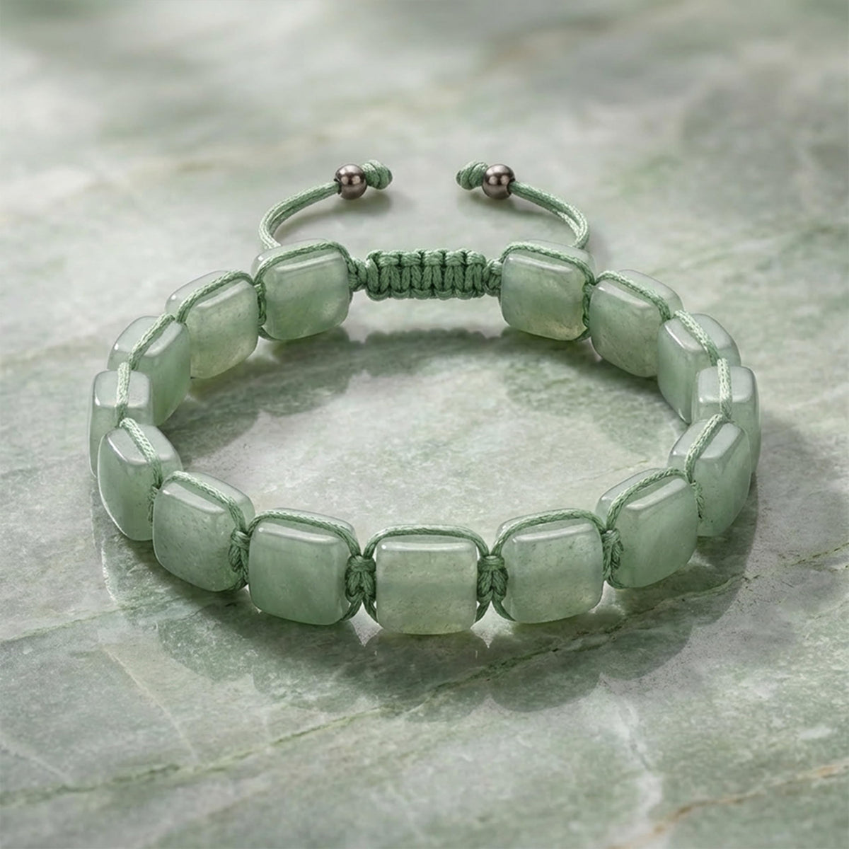 LIFE CHANGING ASTRO Green Aventurine Bracelet by Acharya Lavbhushan Ji | Natural Stone Beaded Bracelet for Luck, Growth & Positive Energy | Unisex Stretch Bracelet