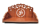 DIVOKAH® Plywood Small Wooden Temple for Home Office and Shop/Wall Hanging Temple/sinhasan/Pooja mandir/Pooja Stand/Hindola (8 MM Plywood Thickness) WDN_OMO