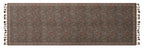EH female Reversible Jamawar Multicolor Viscose Silk,Floral & Paisley Super Soft Pashmina Stoles/Scarf (Flower Teal Green)