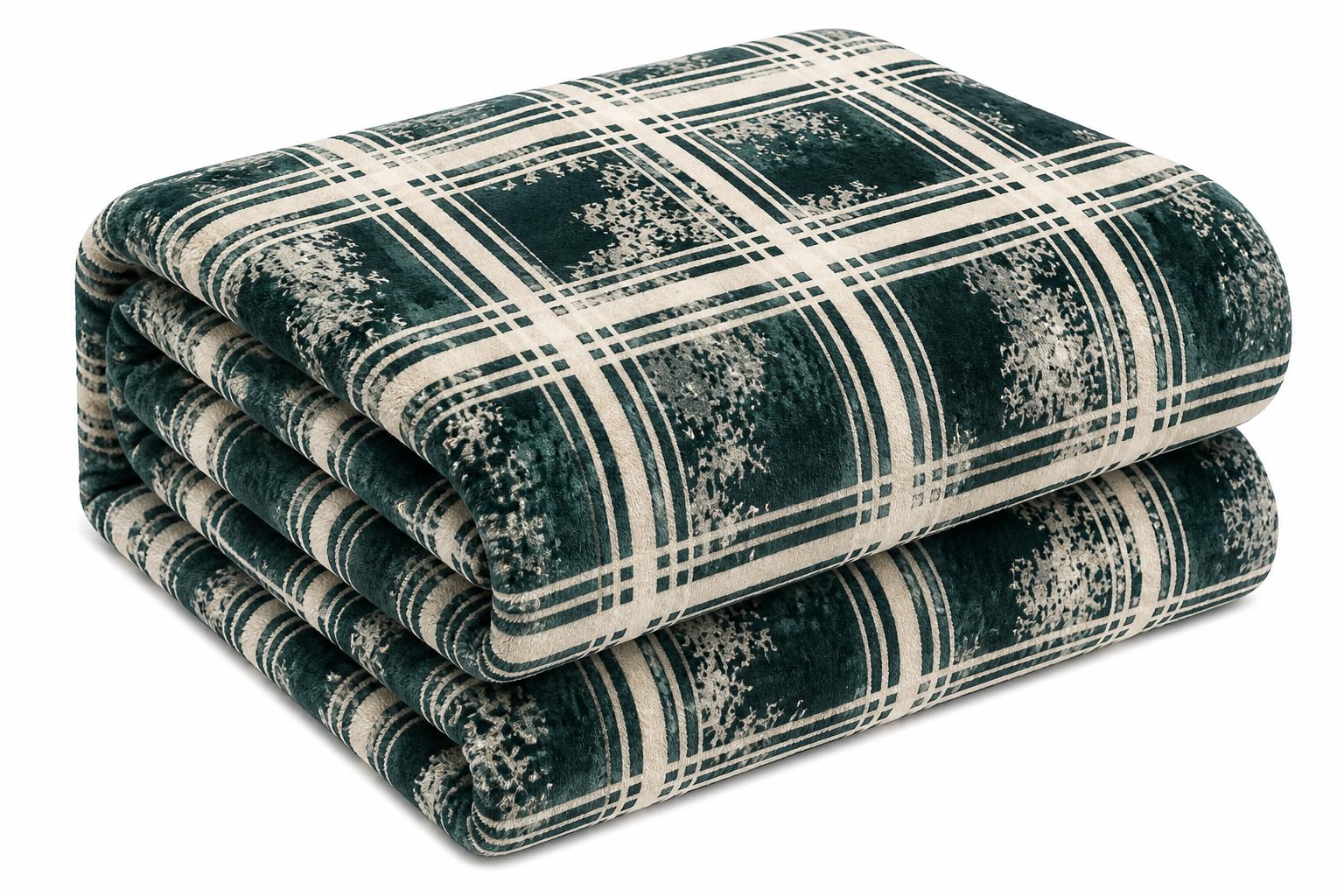 Gullivar Flannel AC Blanket (78x88 Inches) – 155 GSM Lightweight Ultra Soft Cooling Blanket, Multipurpose AC Blanket & Warm Top Sheet for Medium Beds, Breathable & Cozy, Teal Green Kafalo