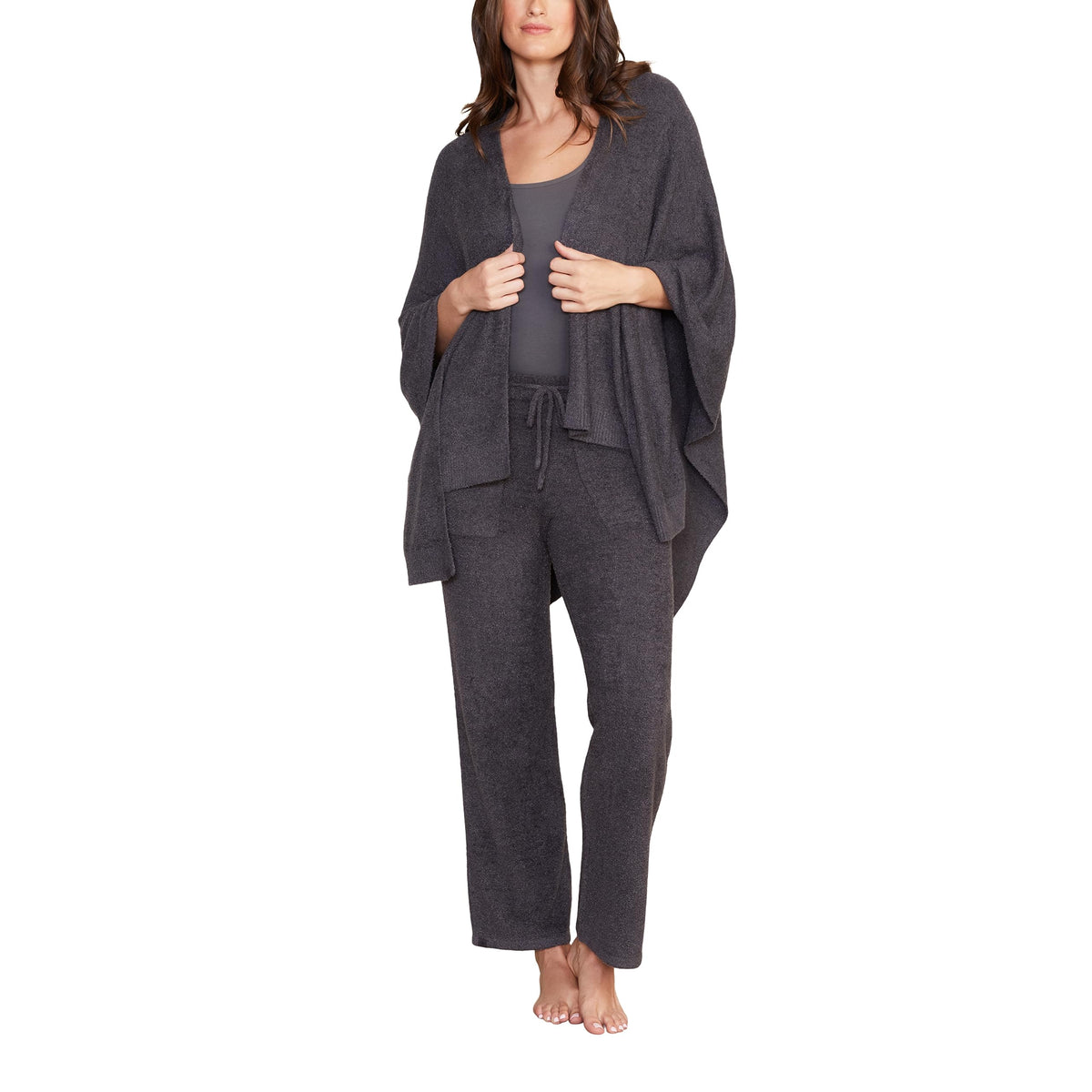 Barefoot Dreams Women's Wrap, Carbon, One Size