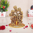 KridayKraft Laxmi Ganesh Metal Statue/Murti for Diwali Pooja Good Luck,laxmi Ganesh Idol for Home Decor,Religious Gift Showpiece Figurines,Ganesha Idol Staute...