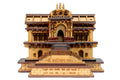 REVIVE LIFE STYLE 3D Pine Wood Shri Badrinath Dham Temple Model for Home/Office/Shop/Car and Bus Dashboard (Pack of 1)