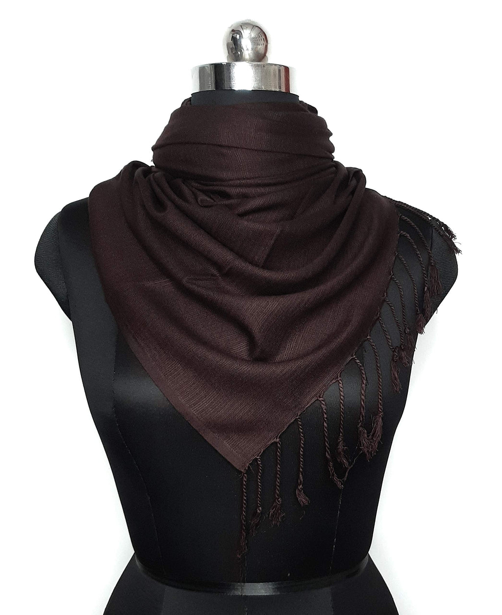 Chandwasia Classic Doby Pattern Scarf | Viscose Fabric Stole & Shawl for Men & Women | Stylish All-Season Accessory for Summer & Winter Wear | Classy Look | Self Doby Design May Vary