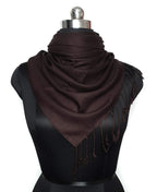 Chandwasia Classic Doby Pattern Scarf | Viscose Fabric Stole & Shawl for Men & Women | Stylish All-Season Accessory for Summer & Winter Wear | Classy Look | Self Doby Design May Vary