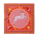 ULOS Women's Zodiac Signs Print Satin Scarf - Neck Scarf (Square) (22x22) (12 Designs)