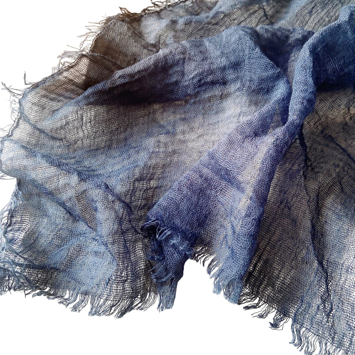 CrossKulture Crinkled PolyCotton Scarf for Women - 180 x 90 cm Stole for Women | PolyCotton Scarf for Summers, Head Cover for Women | Lightweight Scarf for Women | Women Accessory (Charcoal)