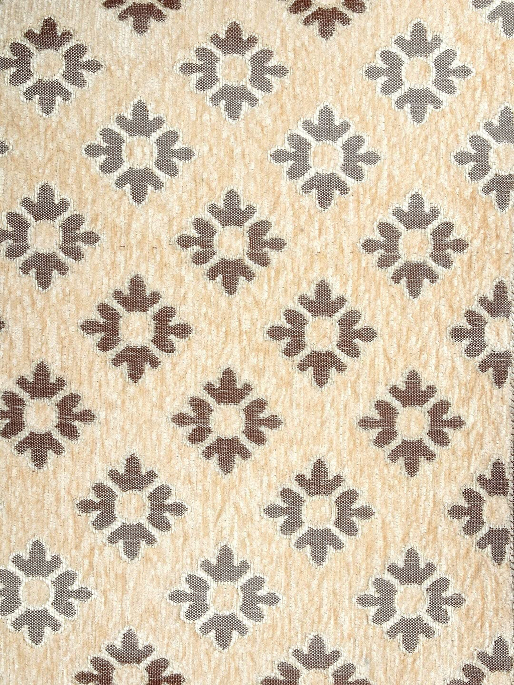 DECOMIZER Jacquard Geomteric Cushion Covers 16 inch x 16 inch Set of 2 Ethnic Motifs Cushion Covers,Design- Diamond,Color- Beige
