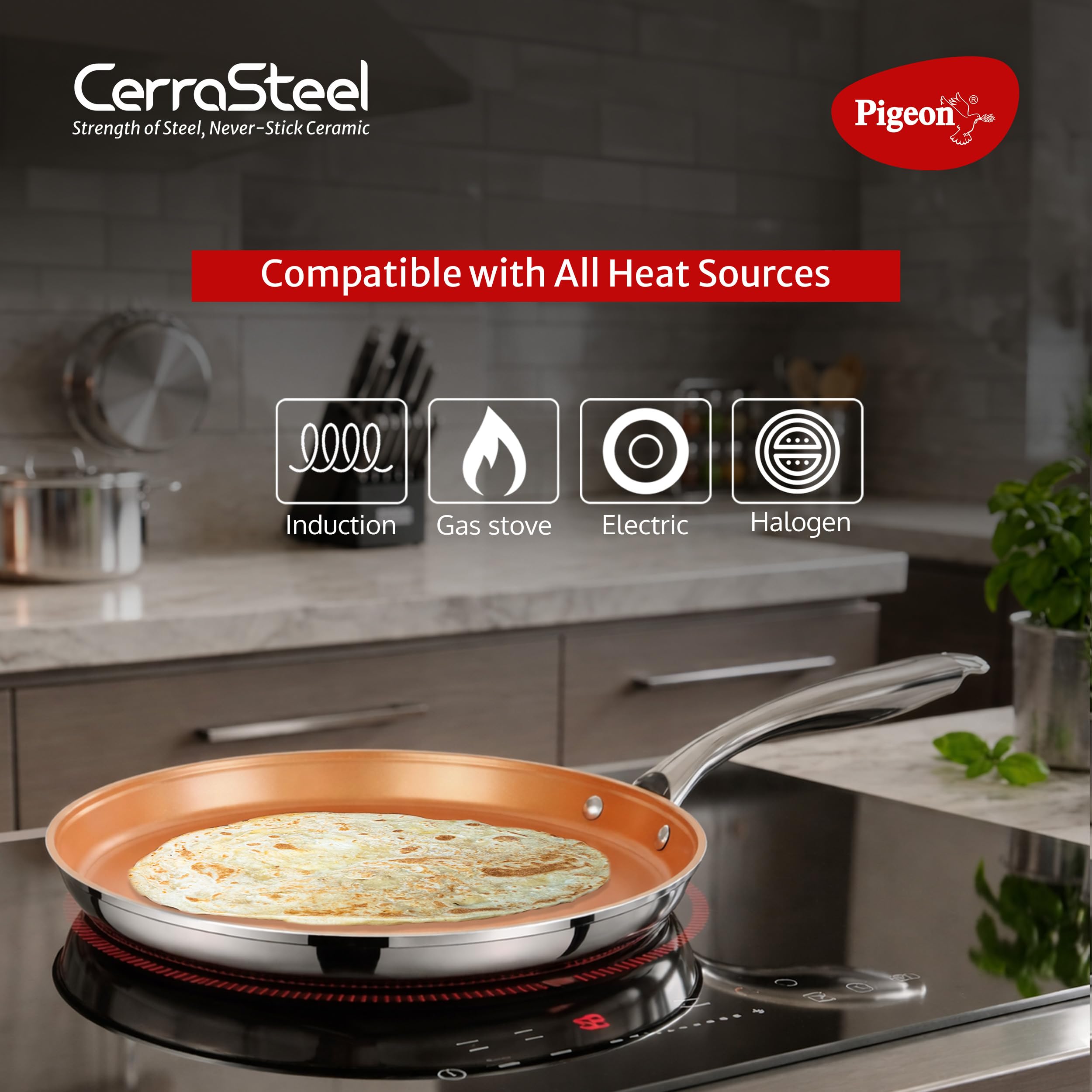 PG CERRASTEEL SS CLAD Flat TAWA 280 Copper