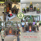 Big Pandhari Makhar | Foldable Paper | 3D Temple | DIY Kit