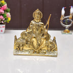 KridayKraft Metal Shree Ram Architectural Model Prabu Shri Ram Bhumi Ayodhya Showpiece for Home Decor, Office | Metal Showpiece Wall Hanging