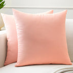 Encasa XO Cushion Covers, No Inserts, Cotton Throw Pillow Cases