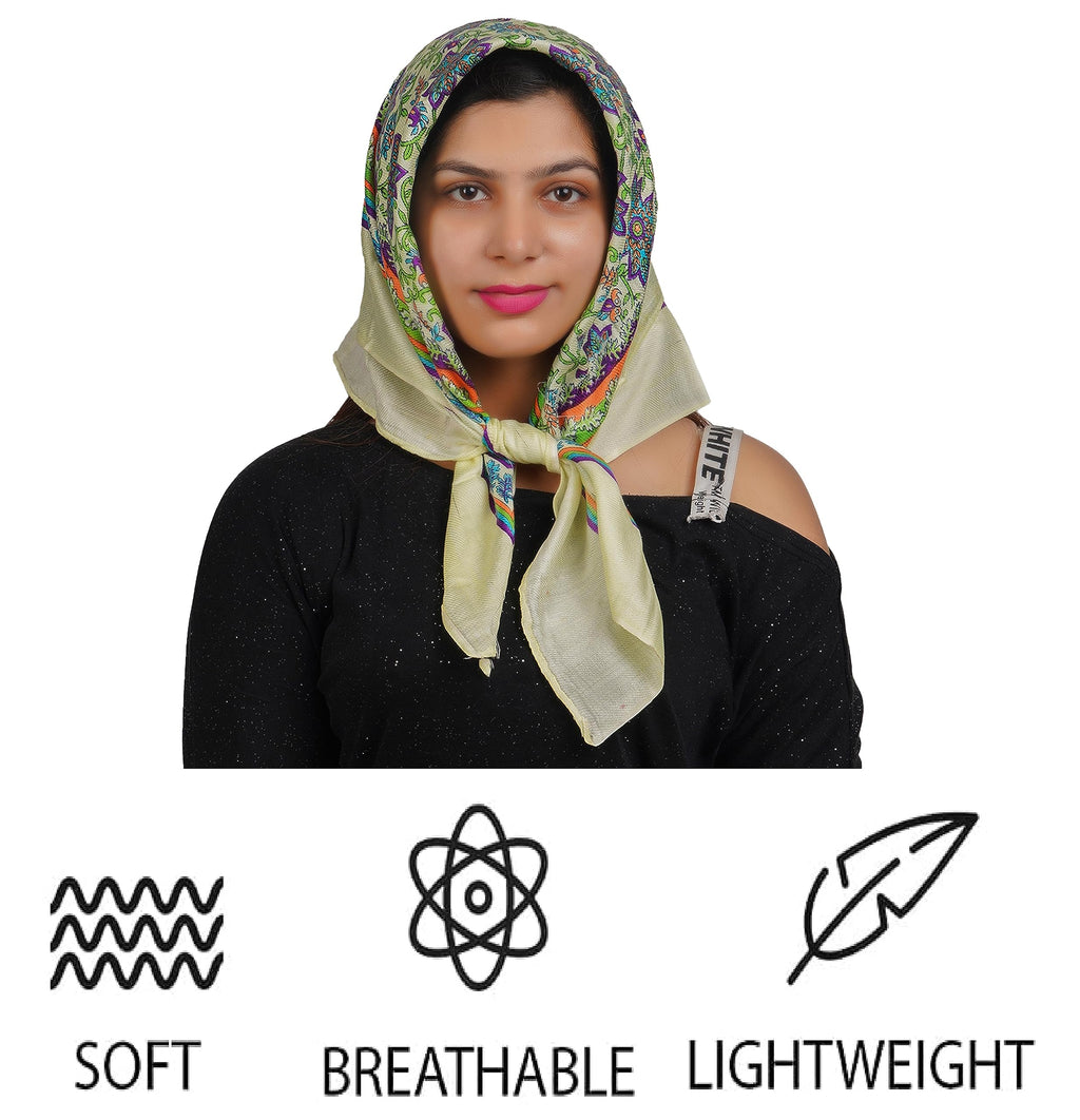 KETKAR Wool Women's Cold Weather Scarves & Wraps_Pack Of 1,White