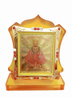 JMStore God Khatuwale Khatu Shyam Ji Maharaj Acrylic Frame for Car Home & Office