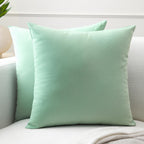 Encasa XO Cushion Covers, No Inserts, Cotton Throw Pillow Cases