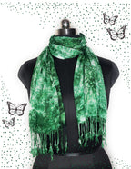 Chandwasia Rayon Shades Shibori Pattern Scarf, Scarves, Viscose Fabric Stole & Shawl Design for Men & Women for Summer & Winters