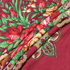 Gudessly Traditional Ukrainian Scarf and Wrap Tassel Shawl Fringes Neck Head Shawl