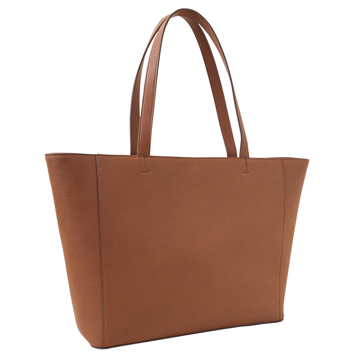 Accessorize London Women's Brown Front Pocket Tote Bag| Tote bags for women office use |Spacious Work bag for ladies |Fits 13 inch laptop